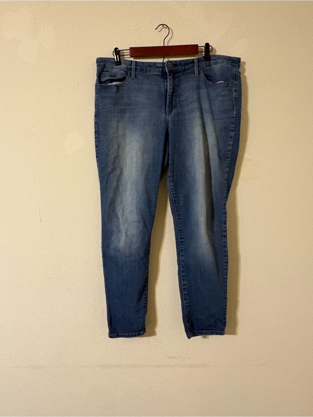 Nine West Women's Medium Blue Skinny Jeans